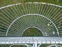 Pair of Art Deco Style Peacock Design Garden Curved Benches (35 of 35) Pair of Art Deco Style Peacock Design Garden Curved Benches (35 of 35)