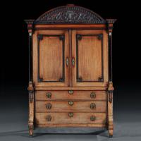 Late 18th Century Neoclassical Dutch Oak Linen Press of Wonderful Colour (6 of 6) Late 18th Century Neoclassical Dutch Oak Linen Press of Wonderful Colour (6 of 6)