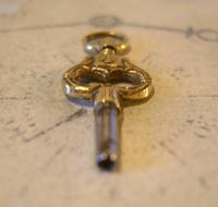 Georgian Pocket Watch Fob Key 1830s Antique Brass Heart Key Size 4 (9 of 10) Georgian Pocket Watch Fob Key 1830s Antique Brass Heart Key Size 4 (9 of 10)