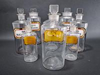 Set of 9 Apothecary Jars (6 of 7) Set of 9 Apothecary Jars (6 of 7)