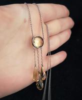 Antique Citrine Drop Necklace, Art Nouveau (2 of 11) Antique Citrine Drop Necklace, Art Nouveau (2 of 11)