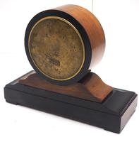Great French Drum Head Mantel Clock Walnut & Ebonised Case on Balance by GVC (7 of 9) Great French Drum Head Mantel Clock Walnut & Ebonised Case on Balance by GVC (7 of 9)