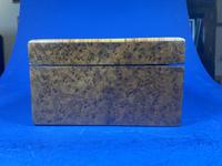 19th Century French Burr Cedar Inlaid Box (10 of 11) 19th Century French Burr Cedar Inlaid Box (10 of 11)