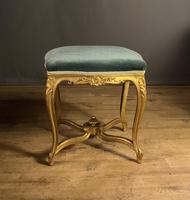Beautiful French Giltwood Dressing Table Stool (12 of 12) Beautiful French Giltwood Dressing Table Stool (12 of 12)