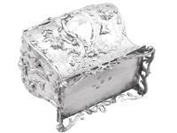 Sterling Silver Tea Caddy - Antique George III 1762 (12 of 12) Sterling Silver Tea Caddy - Antique George III 1762 (12 of 12)