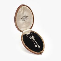Antique Belle Epoque Gold Platinum & Diamond Pendant c.1910 (2 of 7) Antique Belle Epoque Gold Platinum & Diamond Pendant c.1910 (2 of 7)