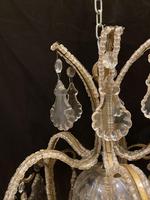 One Light Small Antique Italian Beaded Chandelier (9 of 11) One Light Small Antique Italian Beaded Chandelier (9 of 11)