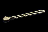 Antique Oval Buckle Fancy Locket and Rope Chain Sterling Silver Gold Gilt Necklace (8 of 11) Antique Oval Buckle Fancy Locket and Rope Chain Sterling Silver Gold Gilt Necklace (8 of 11)
