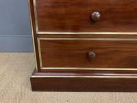 Early 19th Century Brass Mounted Flame Mahogany Linen Press (7 of 21) Early 19th Century Brass Mounted Flame Mahogany Linen Press (7 of 21)