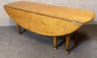 Solid Oak Gateleg Coffee Table / Drop Leaf Coffee Table (7 of 7) Solid Oak Gateleg Coffee Table / Drop Leaf Coffee Table (7 of 7)