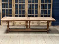 Superb Large French Bleached Walnut Monastery Dining Table (36 of 45) Superb Large French Bleached Walnut Monastery Dining Table (36 of 45)