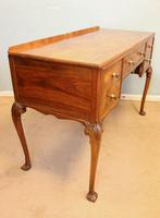 Quality Burr Walnut Side Table Writing Desk (10 of 14) Quality Burr Walnut Side Table Writing Desk (10 of 14)