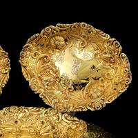 Majestic Antique Solid Silver Gilt Large Dishes / Bowls - Set of 3 - John Aldwinckle & Thomas Slater 1892 (7 of 18) Majestic Antique Solid Silver Gilt Large Dishes / Bowls - Set of 3 - John Aldwinckle & Thomas Slater 1892 (7 of 18)