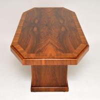 1920’s Art Deco Figured Walnut Dining Table (5 of 10) 1920’s Art Deco Figured Walnut Dining Table (5 of 10)