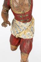 Pair of Continental, Probably French, Cold Painted Metal Figural Candlesticks (11 of 27) Pair of Continental, Probably French, Cold Painted Metal Figural Candlesticks (11 of 27)