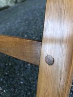 Antique Walnut Stool by Heals (3 of 6) Antique Walnut Stool by Heals (3 of 6)