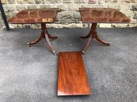 Antique Mahogany Twin Pillar Extending Dining Table (9 of 11) Antique Mahogany Twin Pillar Extending Dining Table (9 of 11)