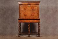 Important 17th Century Arabesque / Seaweed Marquetry Escritoire on Stand