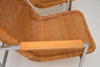 Pair of Vintage Chrome & Rattan Armchairs by Dirk Van Sliedrecht (7 of 11) Pair of Vintage Chrome & Rattan Armchairs by Dirk Van Sliedrecht (7 of 11)