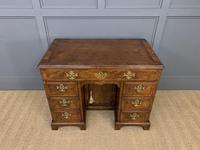 18th Century Burr Walnut Kneehole Desk (9 of 14) 18th Century Burr Walnut Kneehole Desk (9 of 14)