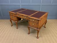 Burr Walnut Partners Writing Desk (2 of 18) Burr Walnut Partners Writing Desk (2 of 18)