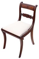 Set of 4 Regency C1825 mahogany dining chairs 19th Century (4 of 8) Set of 4 Regency C1825 mahogany dining chairs 19th Century (4 of 8)