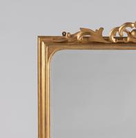 Large English Square Victorian Gilt Overmantle Mirror (3 of 7) Large English Square Victorian Gilt Overmantle Mirror (3 of 7)