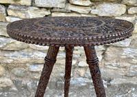 Small Antique Anglo Indian Carved Table (10 of 17) Small Antique Anglo Indian Carved Table (10 of 17)