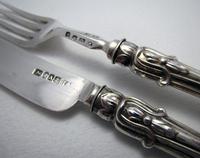 Antique 1849 Solid Sterling Silver English Victorian Christening / Childs Pair Knife & Fork Set. Albert Pattern (6 of 8) Antique 1849 Solid Sterling Silver English Victorian Christening / Childs Pair Knife & Fork Set. Albert Pattern (6 of 8)