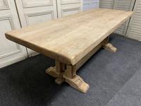 French Bleached Oak Farmhouse Dining Table (4 of 15) French Bleached Oak Farmhouse Dining Table (4 of 15)