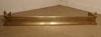 Victorian Pierced Brass Fireside Fender (6 of 6) Victorian Pierced Brass Fireside Fender (6 of 6)