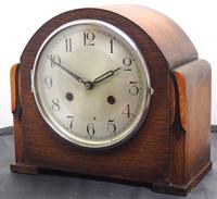 Superb Haller Art Deco Oak 8-day Striking Mantle Clock (4 of 8) Superb Haller Art Deco Oak 8-day Striking Mantle Clock (4 of 8)