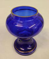 Antique 20th Century Bristol Blue Glass Posey Vase (4 of 4) Antique 20th Century Bristol Blue Glass Posey Vase (4 of 4)