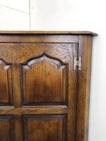 Early 20th Century Oak Corner Cupboard (6 of 8) Early 20th Century Oak Corner Cupboard (6 of 8)