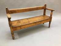 19th Century Childrens Oak Hall Bench (3 of 9) 19th Century Childrens Oak Hall Bench (3 of 9)