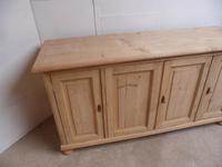 Victorian Antique Pine 4 Door Sideboard / Dresser Base TV Stand to wax / paint (4 of 8) Victorian Antique Pine 4 Door Sideboard / Dresser Base TV Stand to wax / paint (4 of 8)