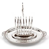 Elegant Late Victorian Toast Rack with Removable Dish (4 of 5) Elegant Late Victorian Toast Rack with Removable Dish (4 of 5)