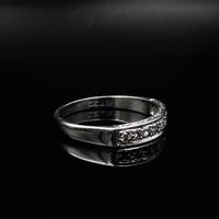 Vintage Diamond 18ct White Gold Half Eternity Band Ring (2 of 10) Vintage Diamond 18ct White Gold Half Eternity Band Ring (2 of 10)
