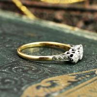 The Three Stone Illusion Set Mid Century Trio Ring (3 of 6) The Three Stone Illusion Set Mid Century Trio Ring (3 of 6)