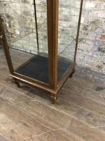 Antique Oak Bow Fronted Shop Cabinet (2 of 5) Antique Oak Bow Fronted Shop Cabinet (2 of 5)