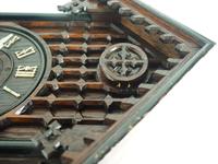 Rare Gallery Cuckoo Mantel Clock – German Black Forest Carved Bracket Clock (13 of 13) Rare Gallery Cuckoo Mantel Clock – German Black Forest Carved Bracket Clock (13 of 13)