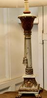 Pair of Shabby Crackle Painted Corinthian Column Lamps (5 of 12) Pair of Shabby Crackle Painted Corinthian Column Lamps (5 of 12)