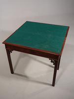 Good Chippendale Period Card Table (3 of 7) Good Chippendale Period Card Table (3 of 7)