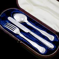 solid silver cutlery set for sale