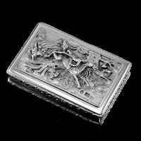 Rare Antique Georgian Solid Silver Mazeppa Snuff Box - Edward Smith 1836 (5 of 23) Rare Antique Georgian Solid Silver Mazeppa Snuff Box - Edward Smith 1836 (5 of 23)