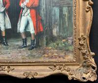''Before The Hunt'' Wonderful Large Vintage 18th Century Style Print on Board Picture (10 of 12) ''Before The Hunt'' Wonderful Large Vintage 18th Century Style Print on Board Picture (10 of 12)