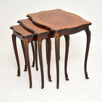 Antique French Inlaid Marquetry Nest of Tables (2 of 9) Antique French Inlaid Marquetry Nest of Tables (2 of 9)