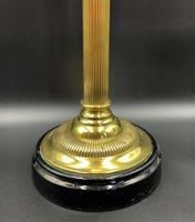 Superb Tall 19thc 'Wright & Butler' Twin Burning Ceramic & Brass Table Oil Lamp (10 of 11) Superb Tall 19thc 'Wright & Butler' Twin Burning Ceramic & Brass Table Oil Lamp (10 of 11)