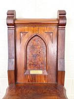 Large Pitch Pine Antique Chapel Chair (3 of 9) Large Pitch Pine Antique Chapel Chair (3 of 9)