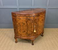 Burr Walnut Demi Lune Commode (7 of 12) Burr Walnut Demi Lune Commode (7 of 12)